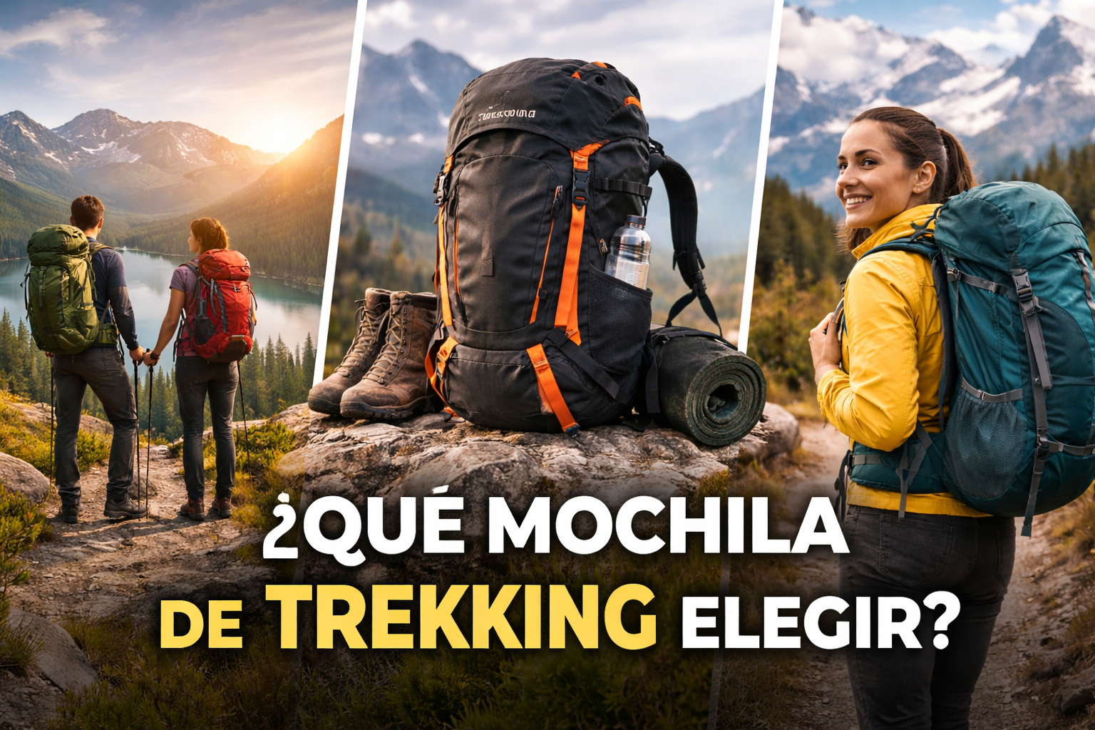 Guía completa para elegir mochila de trekking en 2026