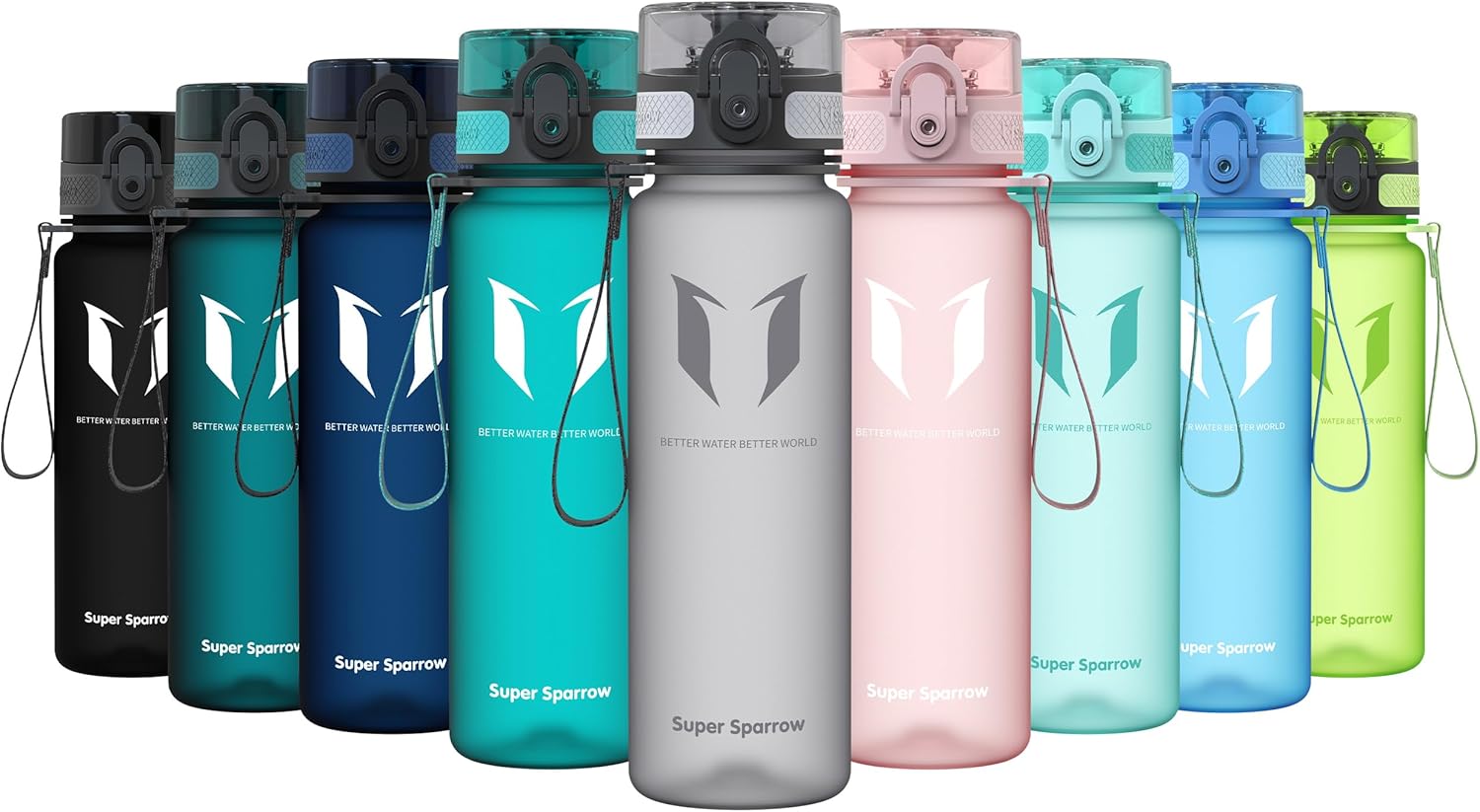 Botella cantimplora ligera para senderismo y Camino de Santiago