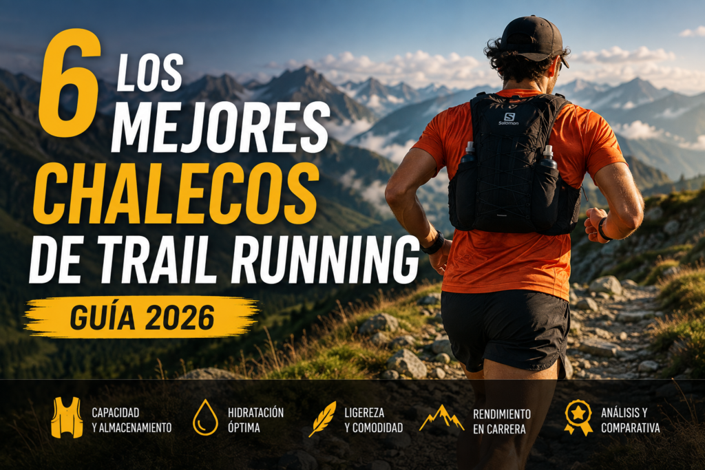 Los mejores chalecos de trail running para correr por montaña