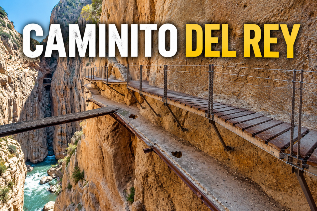 Caminito del Rey entre los desfiladeros de Málaga